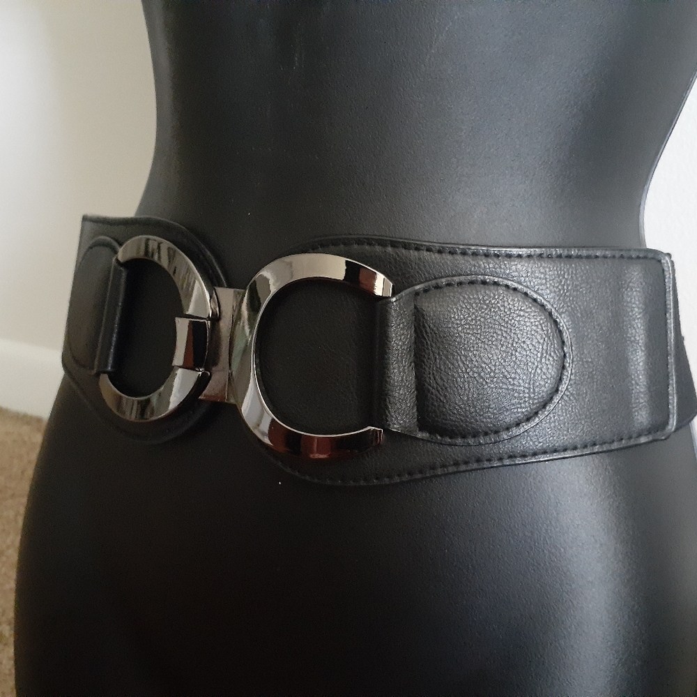 Leather and Silver Belt